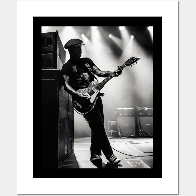 Mike Ness Distortion Wall Art by Keenan Cloths